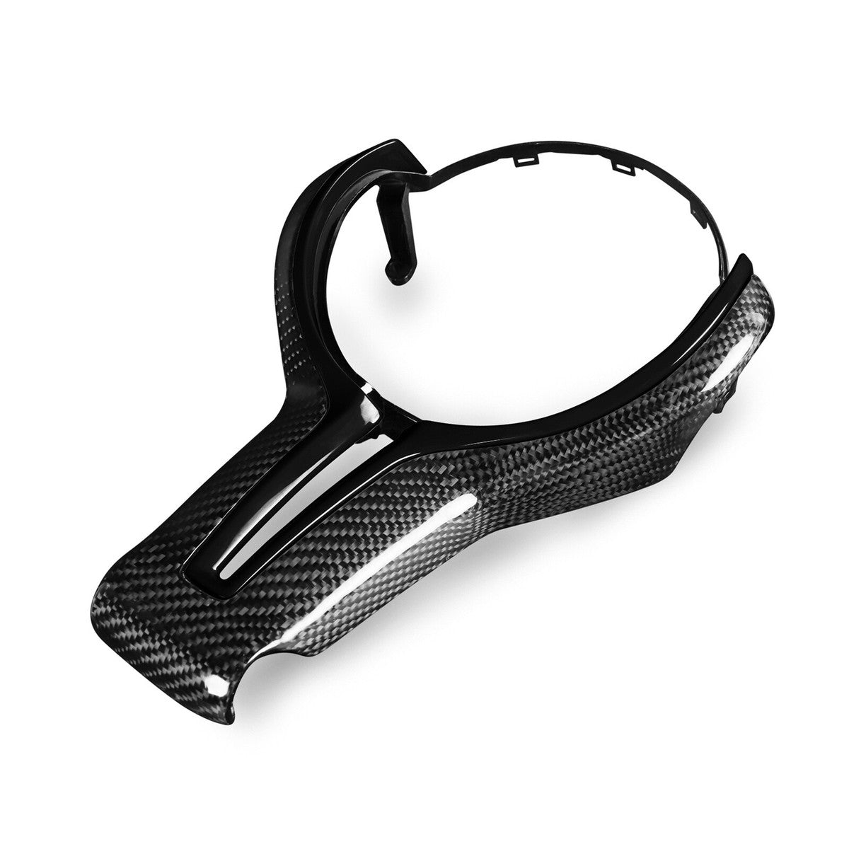 BCC F chassis Dry Carbon Steering Wheel Trim Solid Carbon