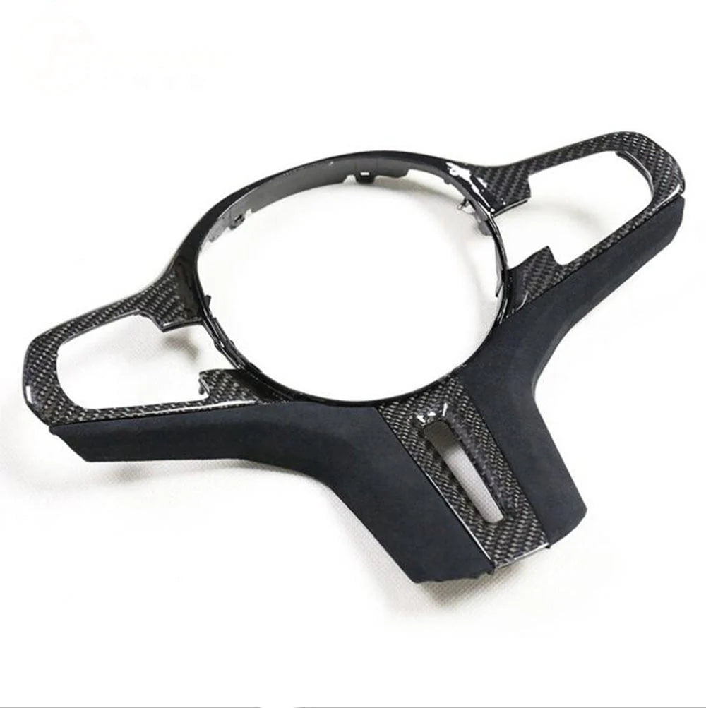 BCC G chassis Dry Carbon and Alcantara Steering Wheel Trim w/o Heated Wheel