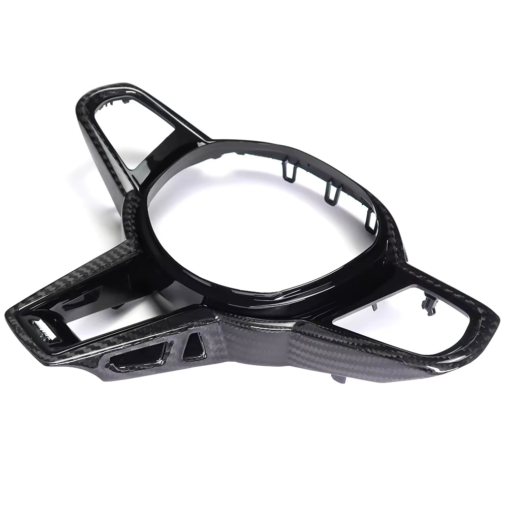 BCC LCI G chassis Dry Carbon Steering Wheel Trim