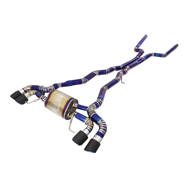 BCC BMW M850I Titanium Catback Exhaust Valved