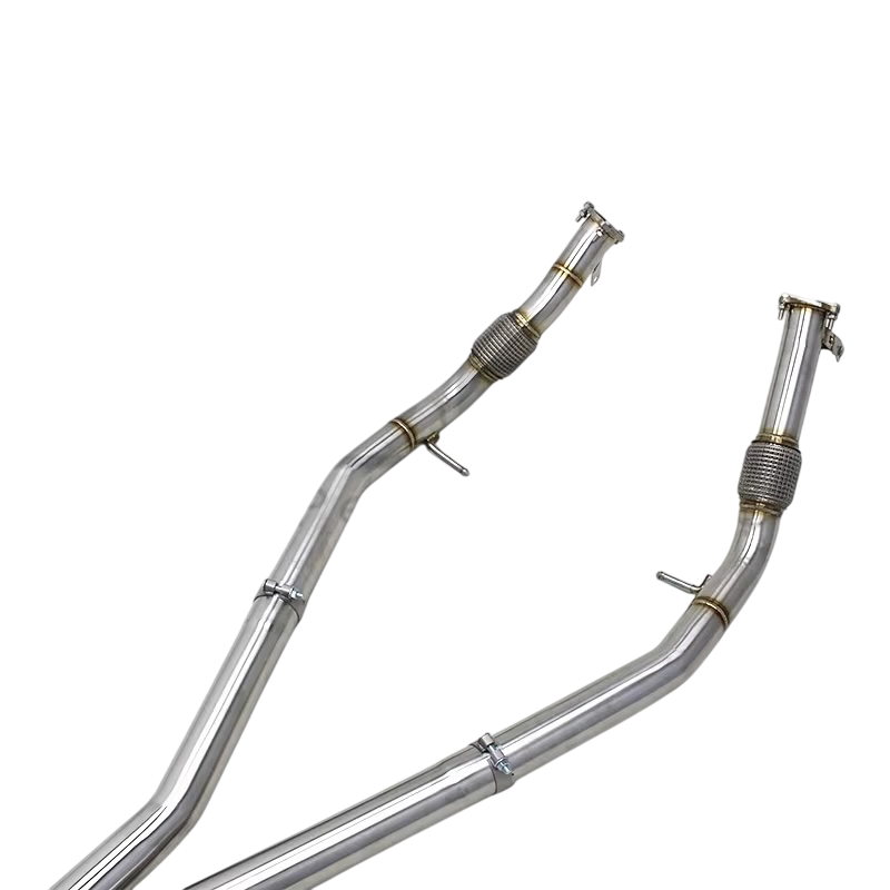 BCC Porsche Cayenne S 2.9/3.0T Stainless Steel Catback Exhaust Valved