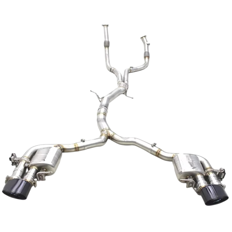 BCC Audi RS5 B9.5 Stainless Steel Sport Catback Exhaust Valved