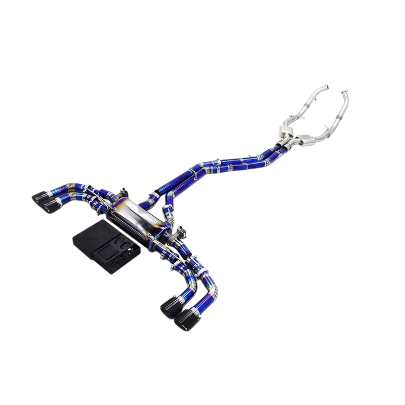 BCC Audi SQ5 B9 Titanium Catback Exhaust Valved