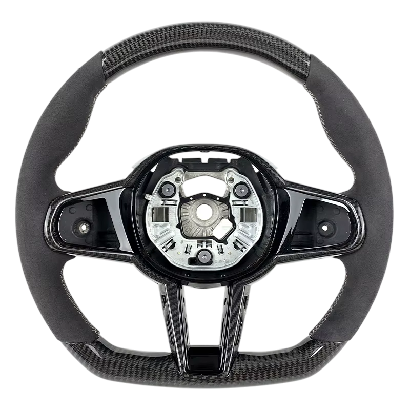 BCC G8X Carbon and Alcantara OEM LCI Steering Wheel With Carbon Trim