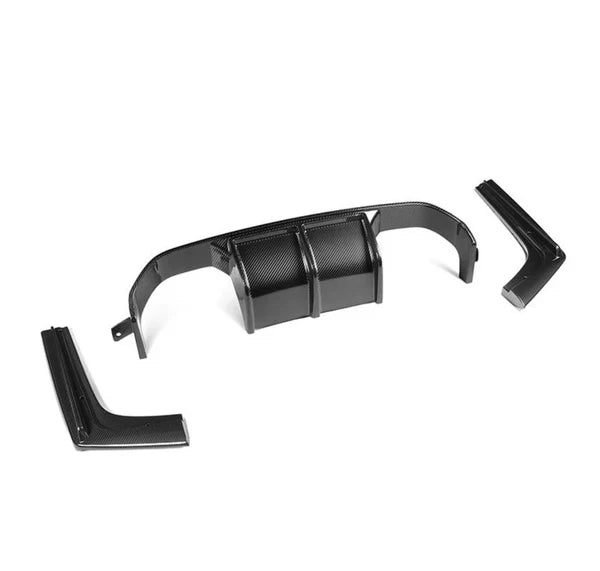 BCC F80/F82 M3/M4 Dry Carbon V 3-piece Diffuser