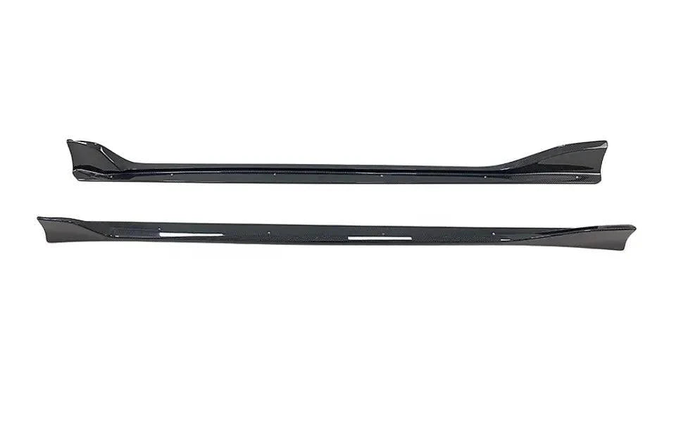BCC Supra A90 Dry Carbon Finned SideSkirts