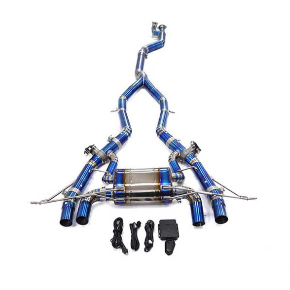 BCC BMW G80/G82 M3/M4 Titanium Single Midepipe Catback Exhaust Valved