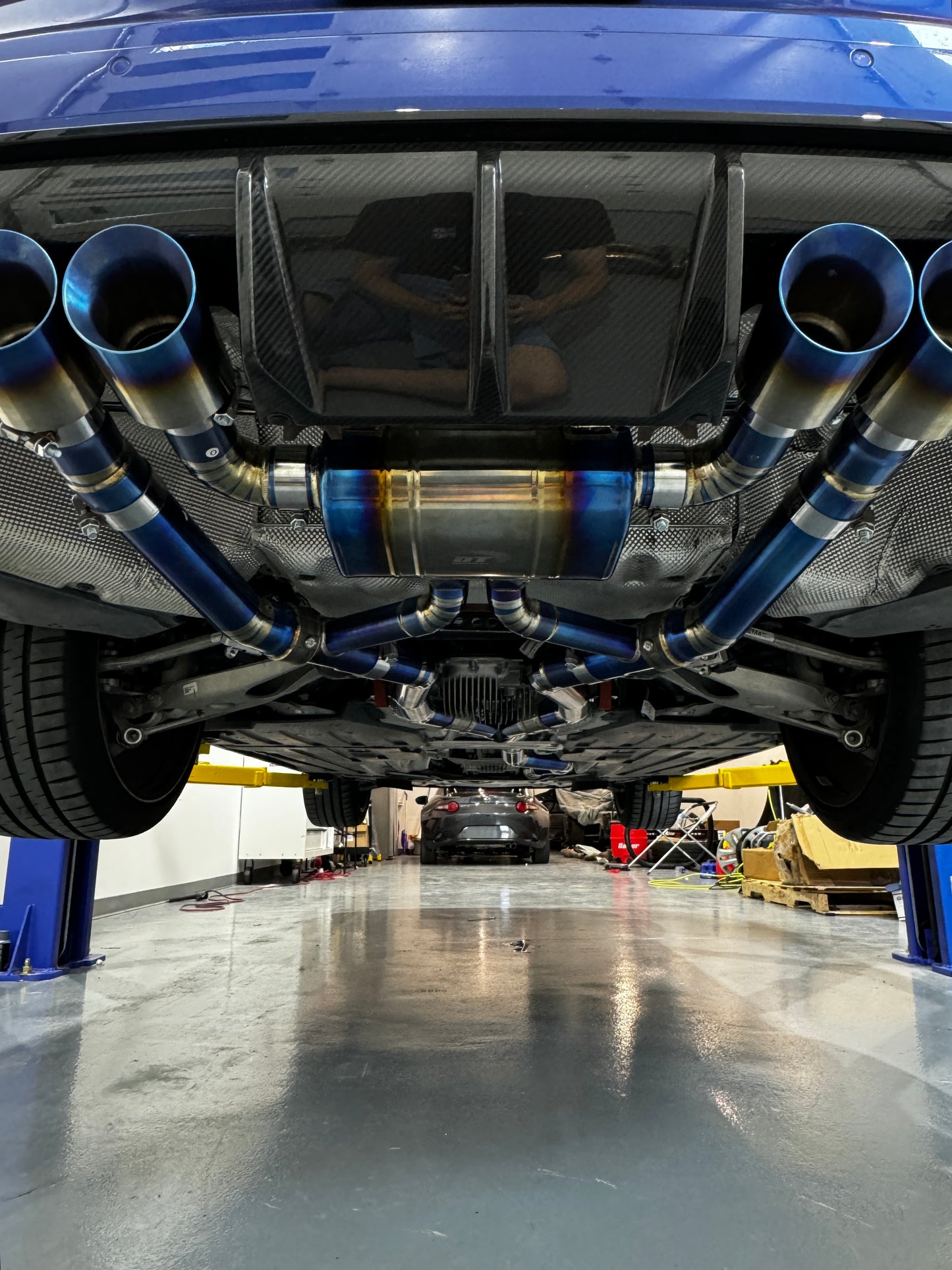 BCC BMW G80/G82 M3/M4 Titanium Single Midepipe Catback Exhaust Valved