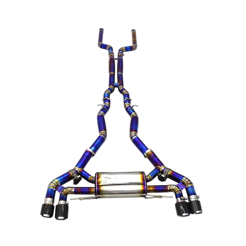 BCC BMW F90 M5 Titanium Catback Exhaust Valved