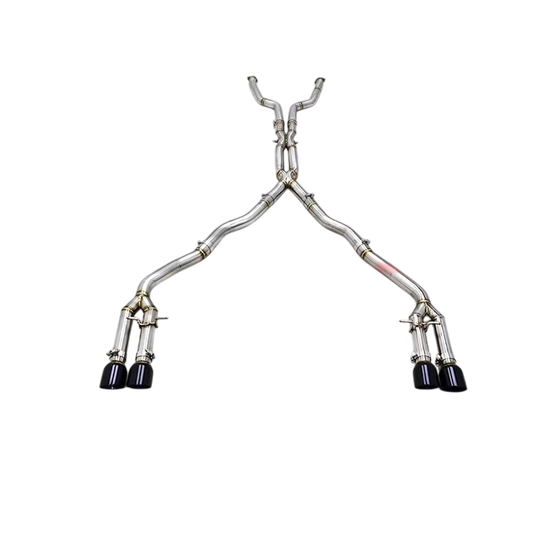 BCC BMW M6 E63 Stainless Steel Catback Non Muffler Exhaust