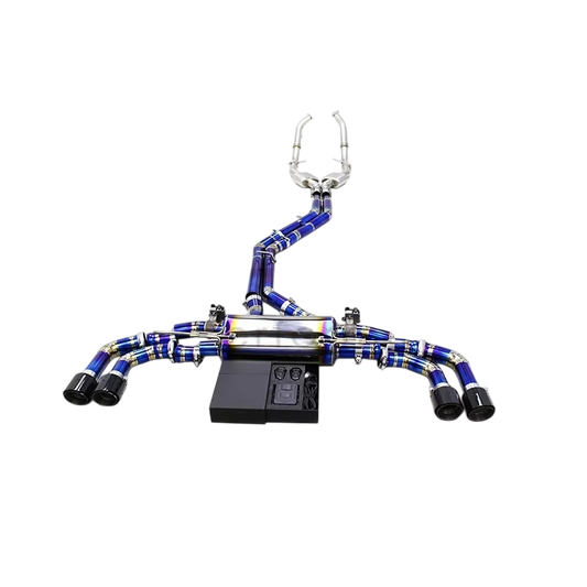 BCC Audi SQ5 B9 Titanium Catback Exhaust Valved