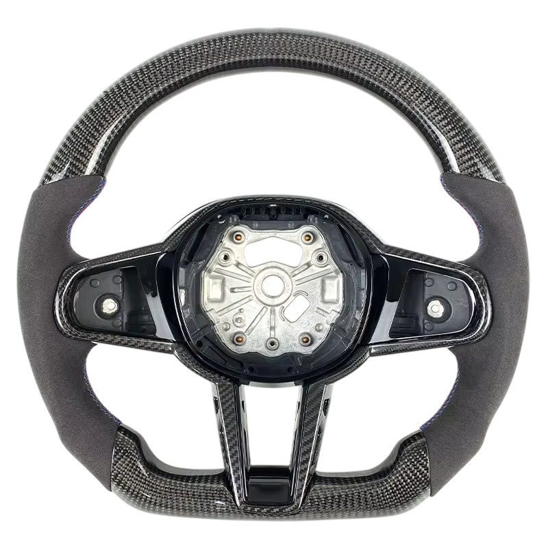 BCC G8X Carbon and Alcantara LCI Steering Wheel With Carbon Trim