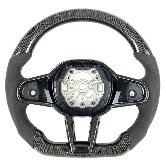 BCC G8X Carbon and Alcantara LCI Steering Wheel With Carbon Trim